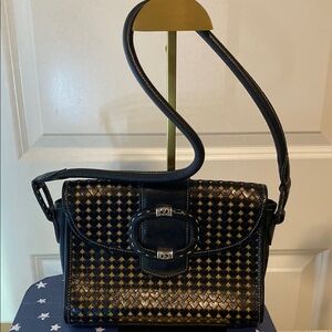 Brighton adorable Black and tan Women's Handbag